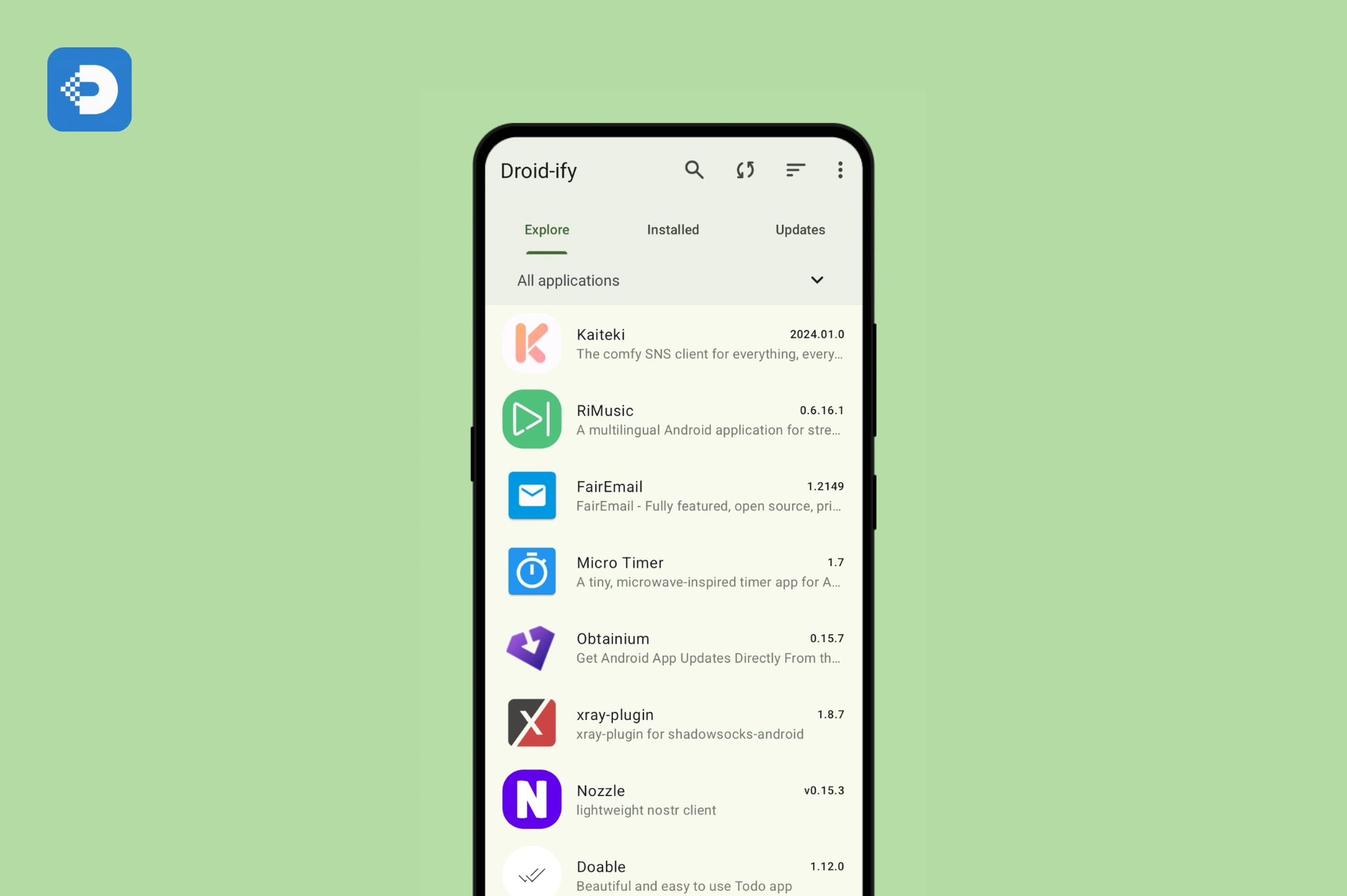 فروشگاه Droid-ify